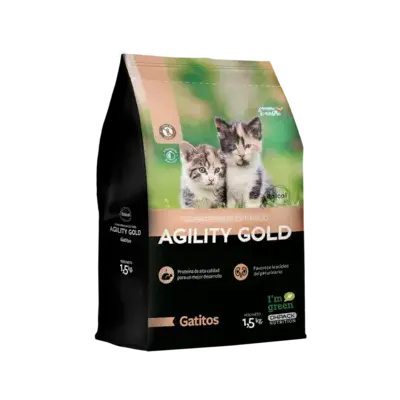 AGILITY GOLD GATITOS x 1.5 KILOS