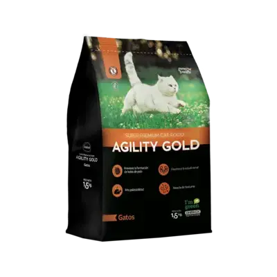 AGILITY GOLD GATOS ADULTOS x 1.5 KILOS