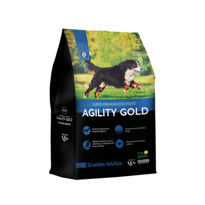 AGILITY GOLD ADULTO GRANDE x 3 KILOS
