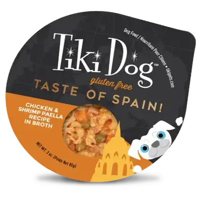 BANDEJA TIKI DOG SPAIN x 85gr