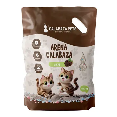 ARENA CALABAZA PETS x 4.5 Kg CAFE