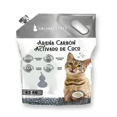 ARENA CALABAZA PETS x 4.5 Kg CARBON