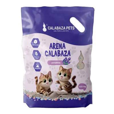 ARENA CALABAZA PETS x 4.5 Kg LAVANDA