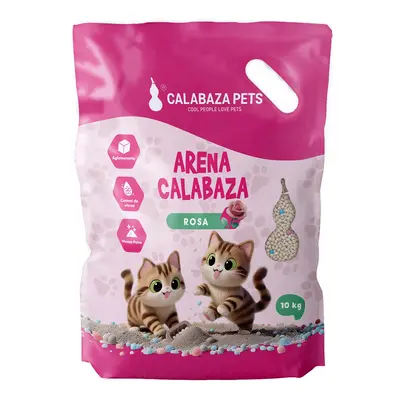 ARENA CALABAZA PETS x 4.5 Kg ROSA