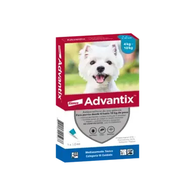 ADVANTIX x 1.0ml 4 A 10 Kg