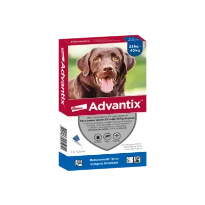 ADVANTIX x 4.0ml 25 A 40 Kg