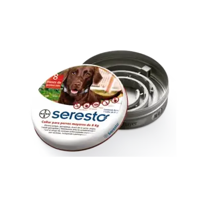 SERESTO COLLAR ANTIPULGAS MAYORES DE 8Kg